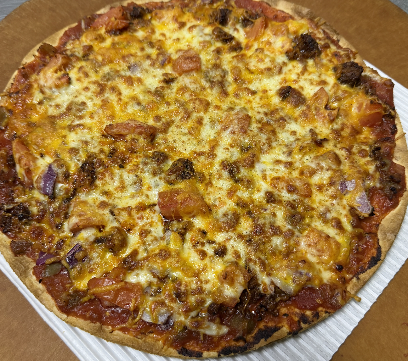 The Anchored Taco Pizza